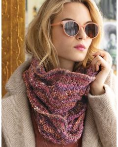 A Noro Pattern - Lace Cowl #17 (PDF File) on sale at little knits