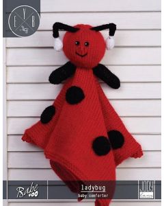 Ladybug Baby Comforter - Free with Purchases of 3 Skeins of Babe 100 (PDF File)