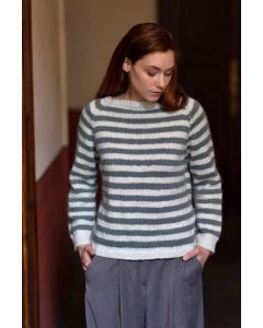 Optical Jersey (PDF) - Free with Purchases of 4 or more skeins of Dollyna at Little Knits