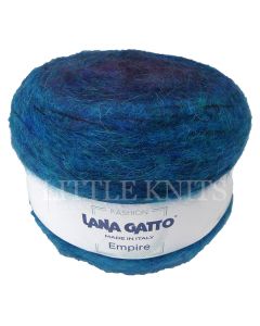 Lana Gatto Empire - Teal (Color #8848) - BIG 100g Skein with 437 yards