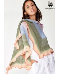 A Cool Wool Lace Hand-Dyed Pattern - Shawl (PDF File)