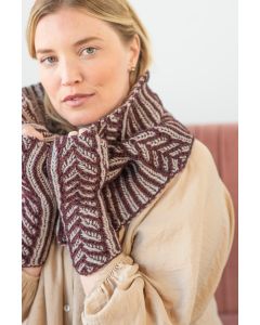 A Berroco Lanas or Vintage Pattern -Chiltern Cowl and Mitts (PDF File)