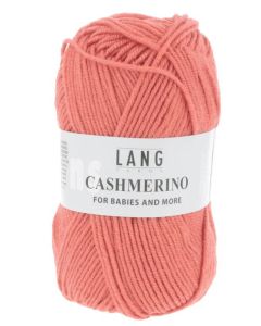 Lang Cashmerino - Coral (Color #29) on sale at little knits