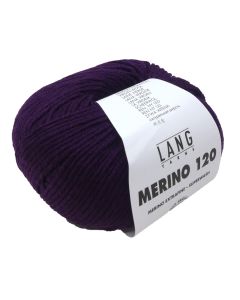 Lang Merino 120 - Black Currant (Color #180)