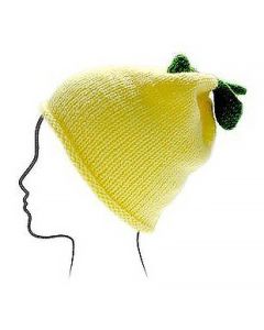 Euro Baby Fruits & Veggies Hat Kits - Lemon (Color #08) - with Knitting Pattern