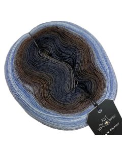 Schoppel Lace Flower - Magnetite Geode (Color #2398) - Dye Lot C2