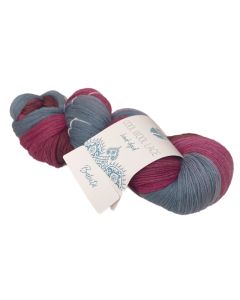 Lana Grossa Cool Wool Lace Hand-Dyed Limited Edition color 812, hand dyed yarn 55% off sale at Little Knits