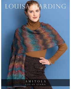 A Louisa Harding Amitola Pattern - Liana - Free with Purchases of 3 Skeins of Amitola (Print Pattern) 