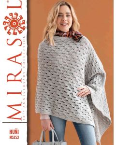 Liliana Poncho - Free with Purchase of 3 or More Skeins of Huni (PDF File)