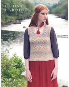 A Louisa Harding Tulla Tweed Pattern - Lillian - Free with Purchases of 2 Skeins of Tulla Tweed (Print Pattern) 