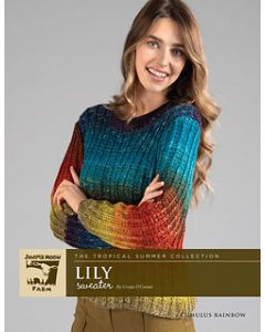 Lily Sweater - Print Copy - Free With Purchases of 4 Skeins of Cumulus (One free Pattern Per Person Please)