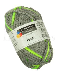 Schachenmayr Lova - Grey Yellow Spot (Color #80) 50 Grams