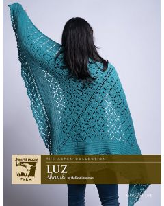 !!Juniper Moon Moonshine Pattern - Luz Shawl - Free with Purchases of 4 Skeins of Moonshine (Print Pattern) 