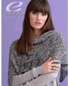 Madelyn Shawl - Free with Purchase of 2 or More Skeins of Rustic Silk (PDF File)