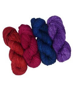 Malabrigo Worsted One of a Kind Mixed Bag - Be Bold (Bag of 4 Skeins)