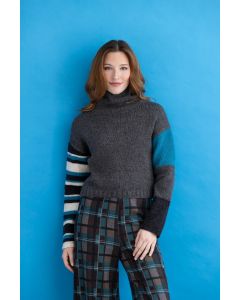 A Juniper Moon Bluefaced Leicester Pattern - Marithe Pullover (PDF File)