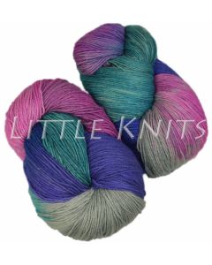 Marjaana Hand-dyed by Fly Designs for Little Knits - Field of Dreams - ONE EIGHT OUNCE HANK OF SILK & MERINO