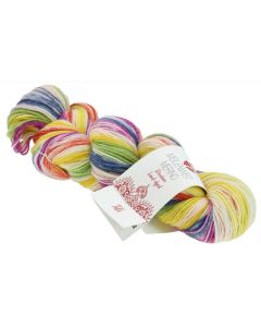 Lana Grossa Meilenweit Merino Rainbow Hand-Dyed Limited Edition - Tata (Color #7001) - 100 GRAMS