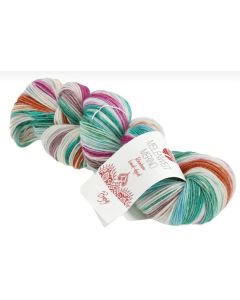 Lana Grossa Meilenweit Merino Rainbow Hand-Dyed Limited Edition - Baja (Color #7008) - 100 GRAMS