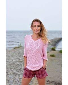 Juniper Moon Cumulus Melina Sweater Pattern (Print Copy) -  FREE WITH PURCHASES OF $25 OR MORE - ONE FREE GIFT PER PERSON/PURCHASE PLEASE