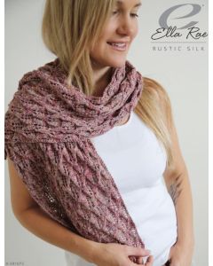 Misty Falls Wrap - Free with Purchase of 2 or More Skeins of Rustic Silk (PDF File)