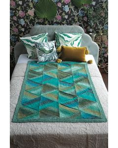 Noro Silk Garden Pattern - Mitered Blanket  (Pdf File)