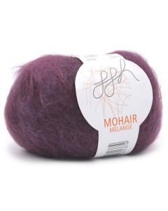 GGH Mohair Melange - Wine Melange (Color #07) - FULL BAG SALE (5 Skeins)