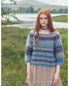 A Louisa Harding Tulla Tweed & Amitola Brushed Pattern - Molly (PDF)