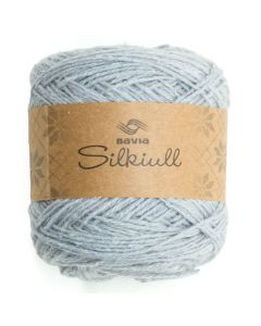 Navia Silkiull - Light Grey (Color #602) on sale at Little Knits