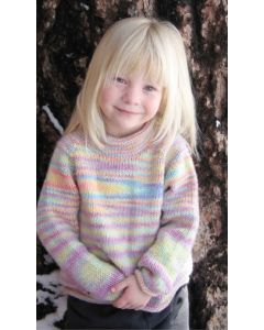 Knitting Pure and Simple - Children's Neckdown Pullover