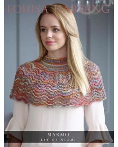 A Mazzo Pattern - Niomi Cape FREE with Purchases of 3 or more skeins of Mazzo (One Pattern for each 5 Skein Purchase Please)
