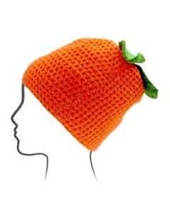 Euro Baby Fruits & Veggies Hat Kits - Orange (Color #09) - with Crochet Pattern