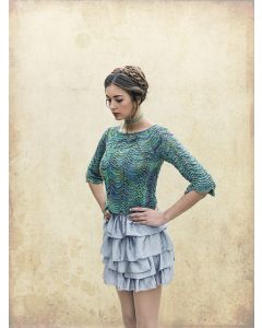 A Louisa Harding Noema Pattern - Papillon - Free with Purchases of 6 Skeins of Noema (Print Pattern) 