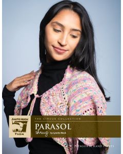 Parasol Shrug - A Juniper Moon Patagonia Organic Merino Pattern - Free with purchases of 2 skeins of Patagonia (Print Pattern)