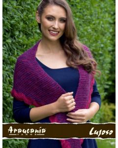 Pauline Wrap - Free with Purchase of 3 or More Skeins of Lujoso (PDF File)