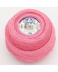 !Cebelia Crochet Cotton Size 10 - Pink (Color #603) - FULL BAG SALE (5 Skeins)
