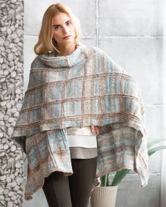 Plaid Ruana - FREE Purchase of Noro Tennen (One free pattern per purchase please)