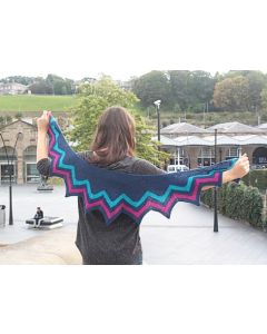 A Baa Ram Ewe Pattern - Pond Street Shawl -  FREE WITH PURCHASES OF $25 OR MORE/ONE FREE GIFT PER PURCHASE PLEASE