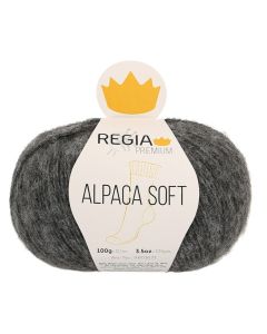 Regia Premium Alpaca Soft Anthrazit Color 95