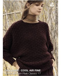 Pullover (Crochet) - Free with Purchase of 8 or more skeins of Cool Air Fine (PDF)