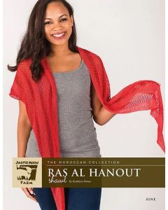 Juniper Moon Farm Aine - Ras al Hanout Shawl - Free Download with Purchase of 2 Skeins of Juniper Moon Aine