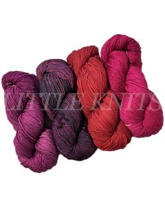 Malabrigo Rios Mystery Bag - Reds, Pinks, Purples (4 Skeins) - Colors Selected by Little Knits