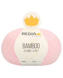 Regia Premium Bamboo - Pink Whisper (Color #81) - FULL BAG SALE (5 Skeins) new