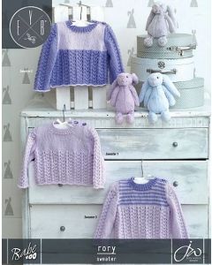 Rory Sweater - Free with Purchases of 1 Skein of Babe 100 (PDF File)