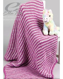 Rosa Blanket - FREE WITH PURCHASES OF 7 SKEINS OF COZY SOFT CHUNKY (PDF File)