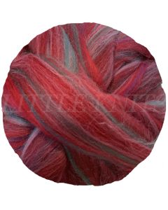 !Brown Sheep Multicolor Superwash Wool Roving - Crimson with Greys & Pinks (One Pound Bag)