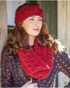 Saorla Headband & Cowl (Crochet) - A Berroco Lanas Quick Pattern (PDF File)