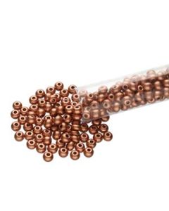 6/0 Czech Seed Beads  - Soft Copper (Color #01770) 20 Gram Tube