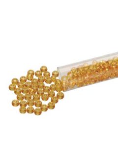 6/0 Czech Seed Beads  - Topaz (Color #10050) 20 Gram Tube
