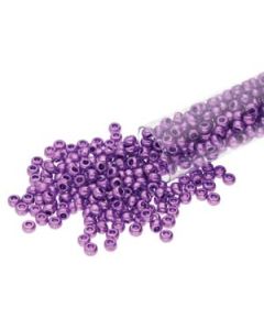 6/0 Czech Seed Beads  - Violet Metallic (Color #18328) 20 Gram Tube